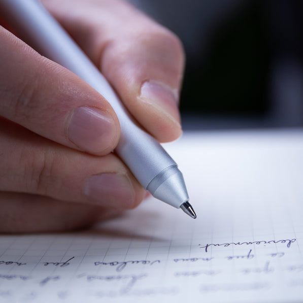 silver ballpoint pen hoverpen classic#40558020395101